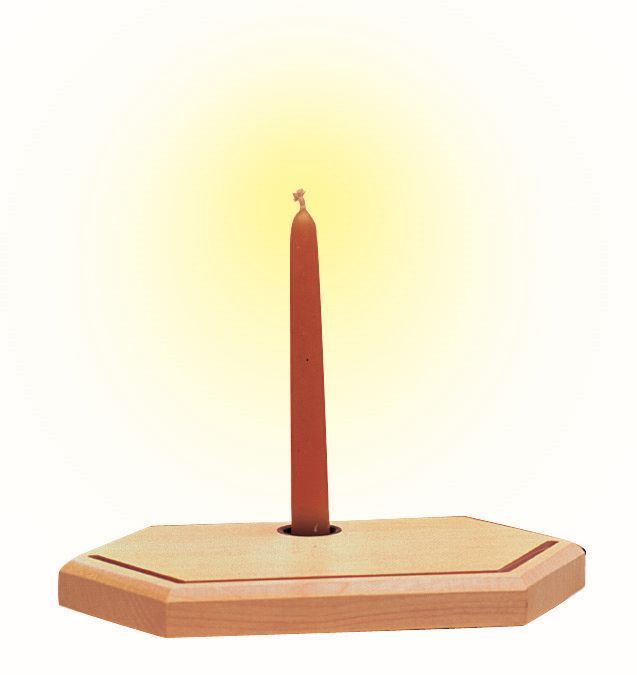 Ostheimer silhouette candle base