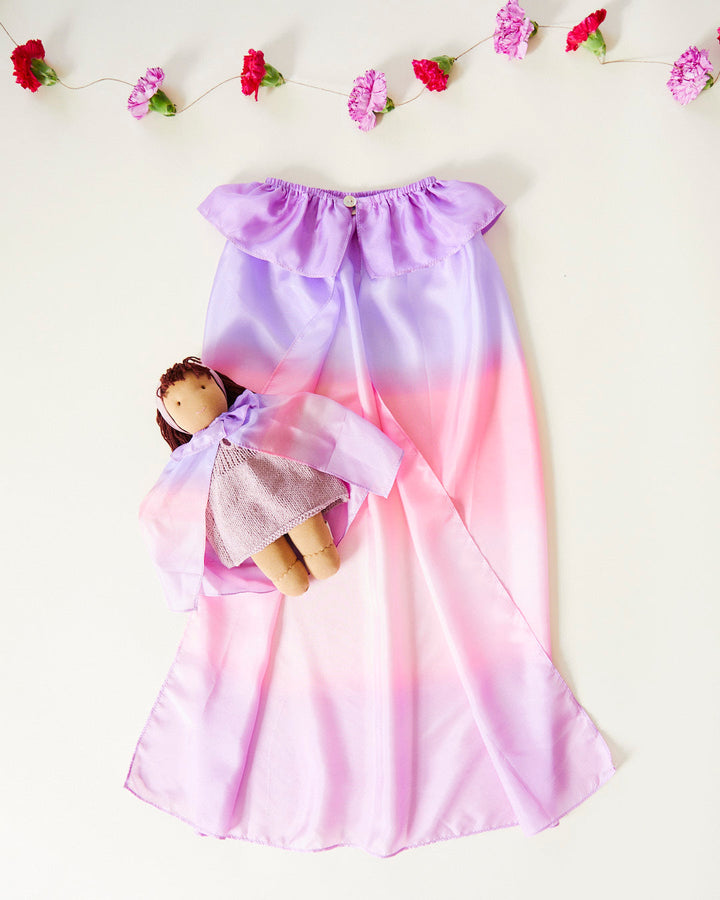 Blossom doll cape