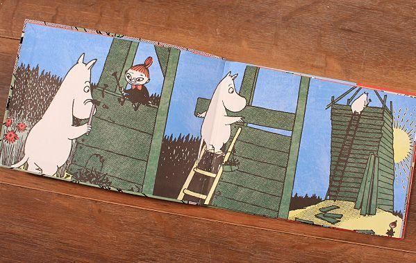 Moomin Builds a House comic book