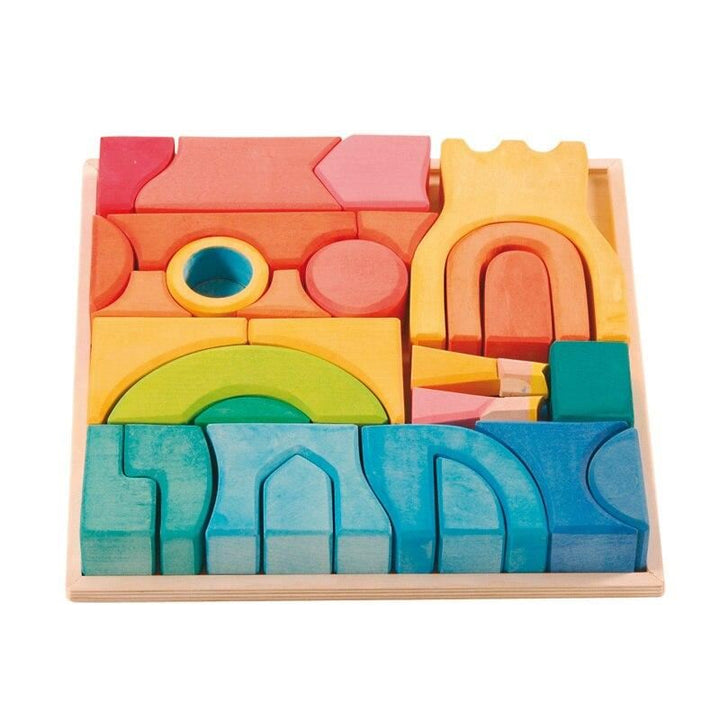 Ostheimer rainbow castle block set