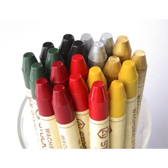 Stockmar wax stick crayons, singles