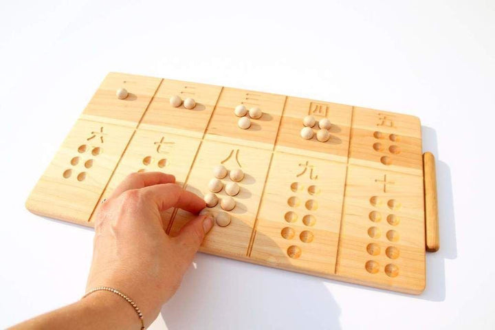 Chinese reversible 1-10 board