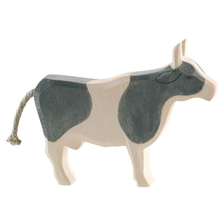 Ostheimer cow black and white, standing