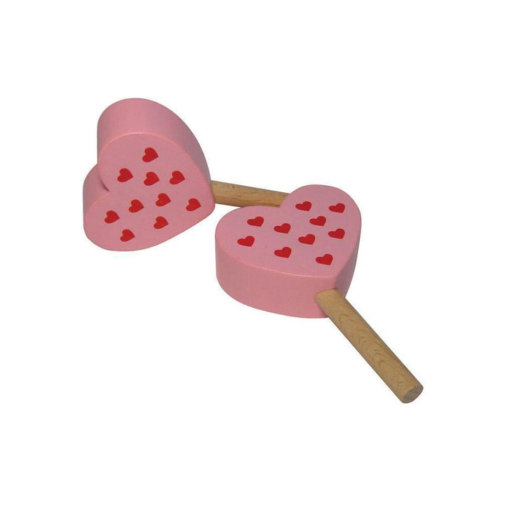 raspberry heart ice cream bar