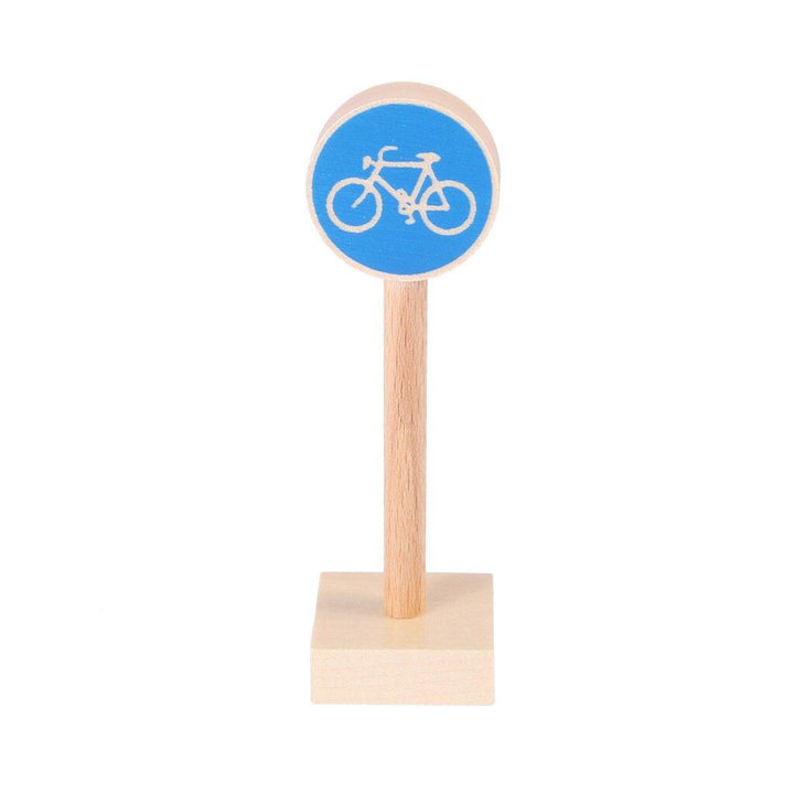 cycling route sign