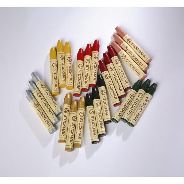 Stockmar wax stick crayons, singles