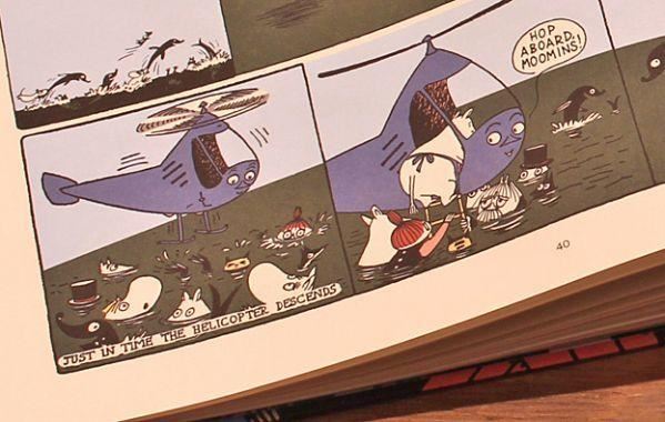 Moomin's Desert Island comic book