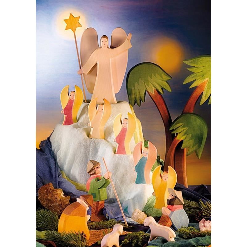 Ostheimer classic nativity shepherd standing