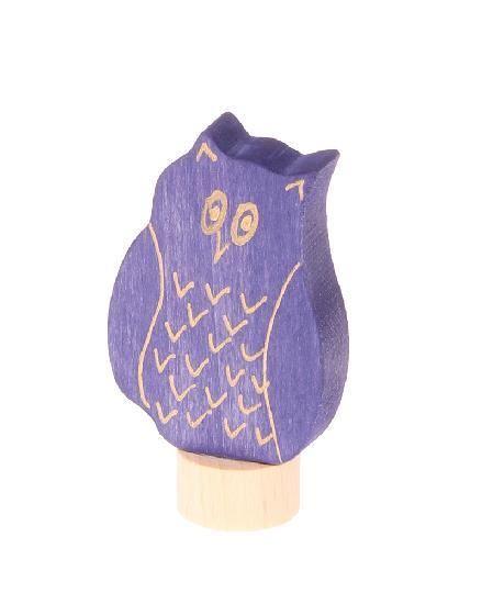 eagle-owl ornament for birthday ring