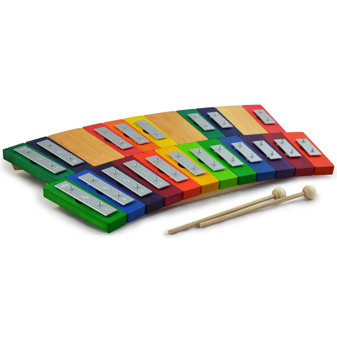 12 tone rainbow glockenspiel + halftone set