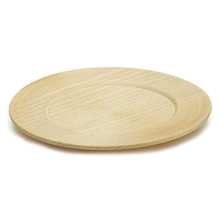 wooden plate