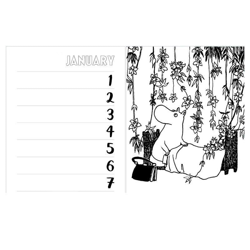 The Moomin Colouring Diary