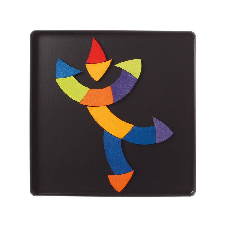 Goethe's colour circle magnetic puzzle