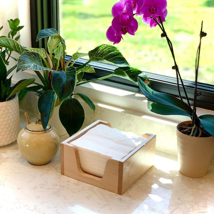 maple napkin holder