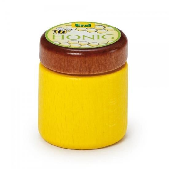 honey jar wooden toy play food