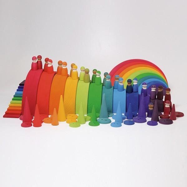 12 rainbow friends, trio of woods