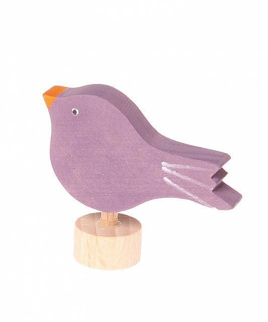 sitting bird ornament