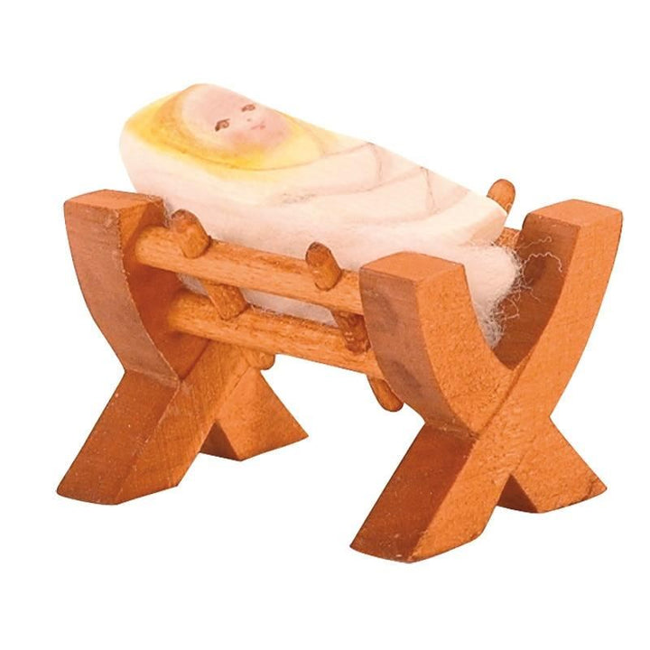 Ostheimer baby Jesus with crib