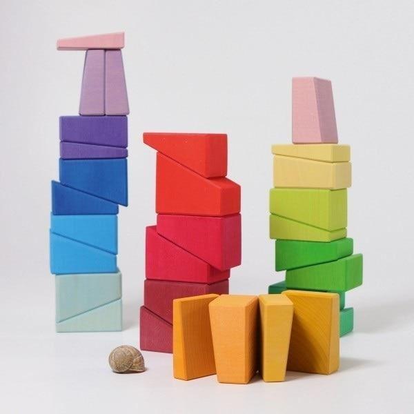 Grimm's Building Set Sloping Blocks 30 pcs.