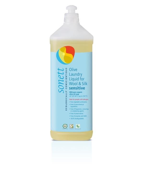 Sonett olive washing liquid for wool and silk