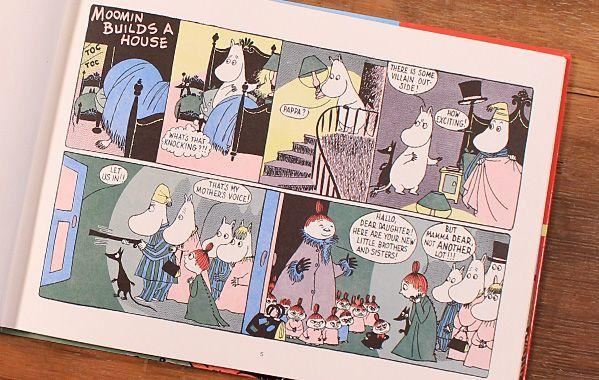 Moomin Builds a House comic book