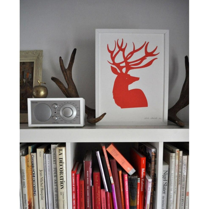 red deer print