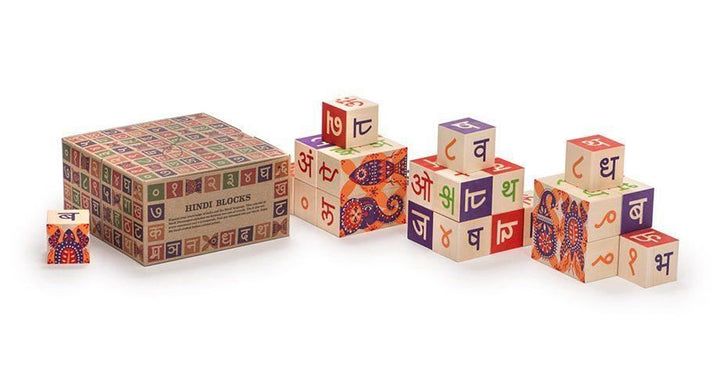 Hindi character blocks