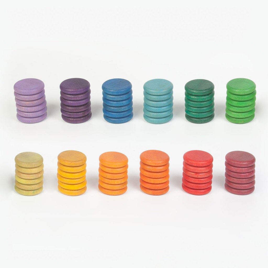 Grapat Coins, 72 pc (12 colours)