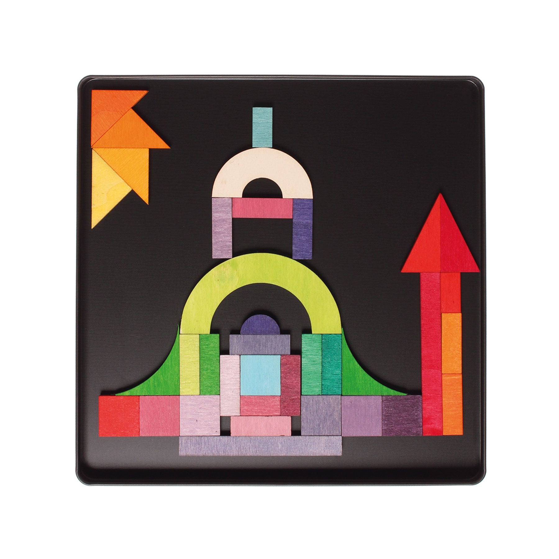 Magnetic triangle puzzle online