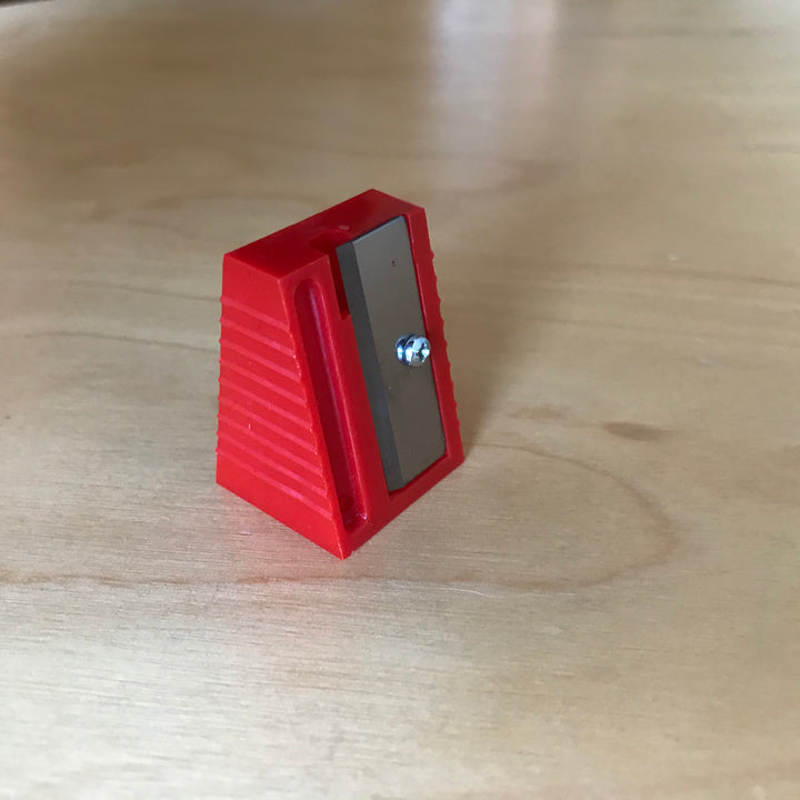 Sharpener for triangular Pencils and Wax Crayons