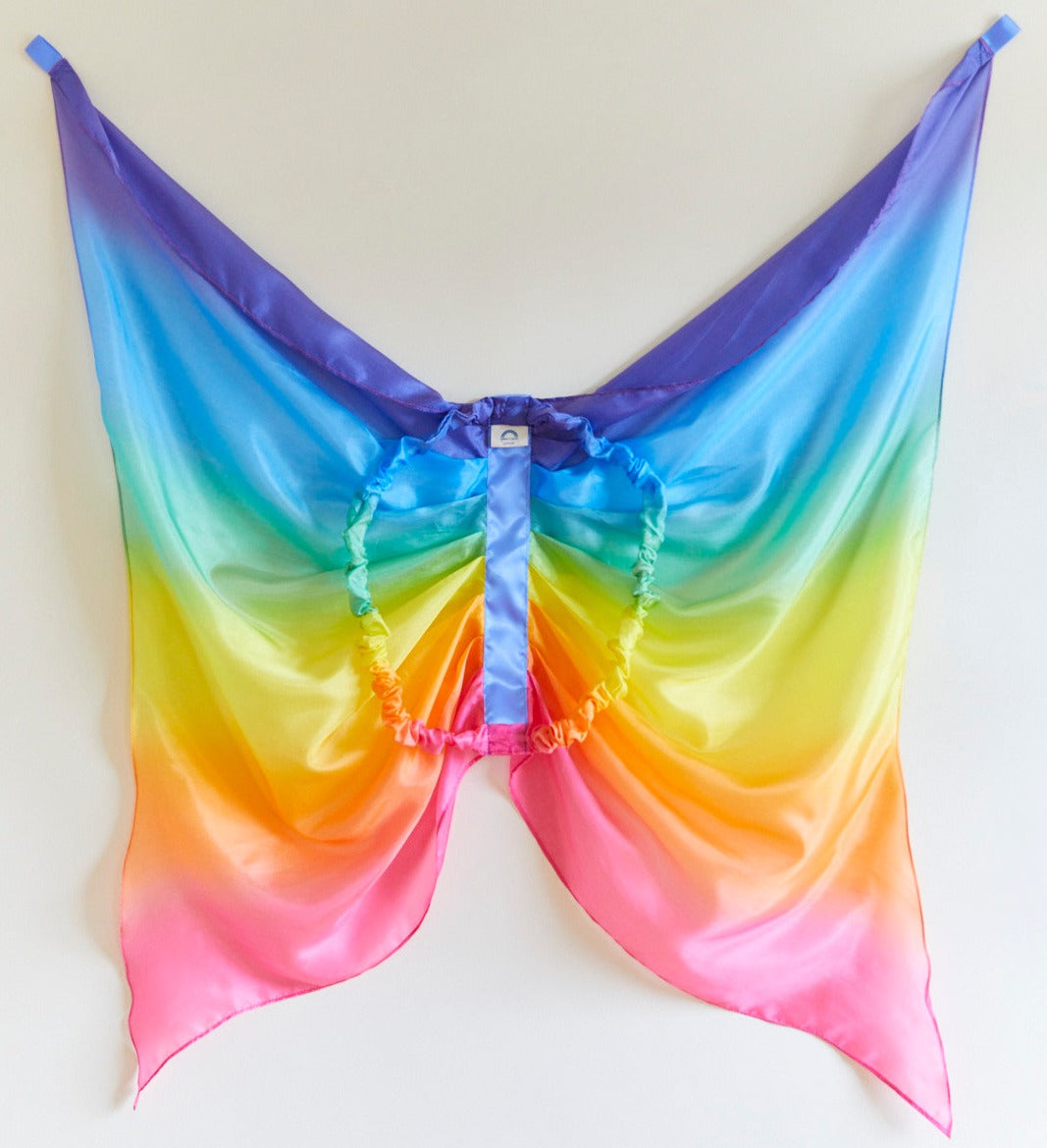 rainbow fairy silk wings (with thumb loops)