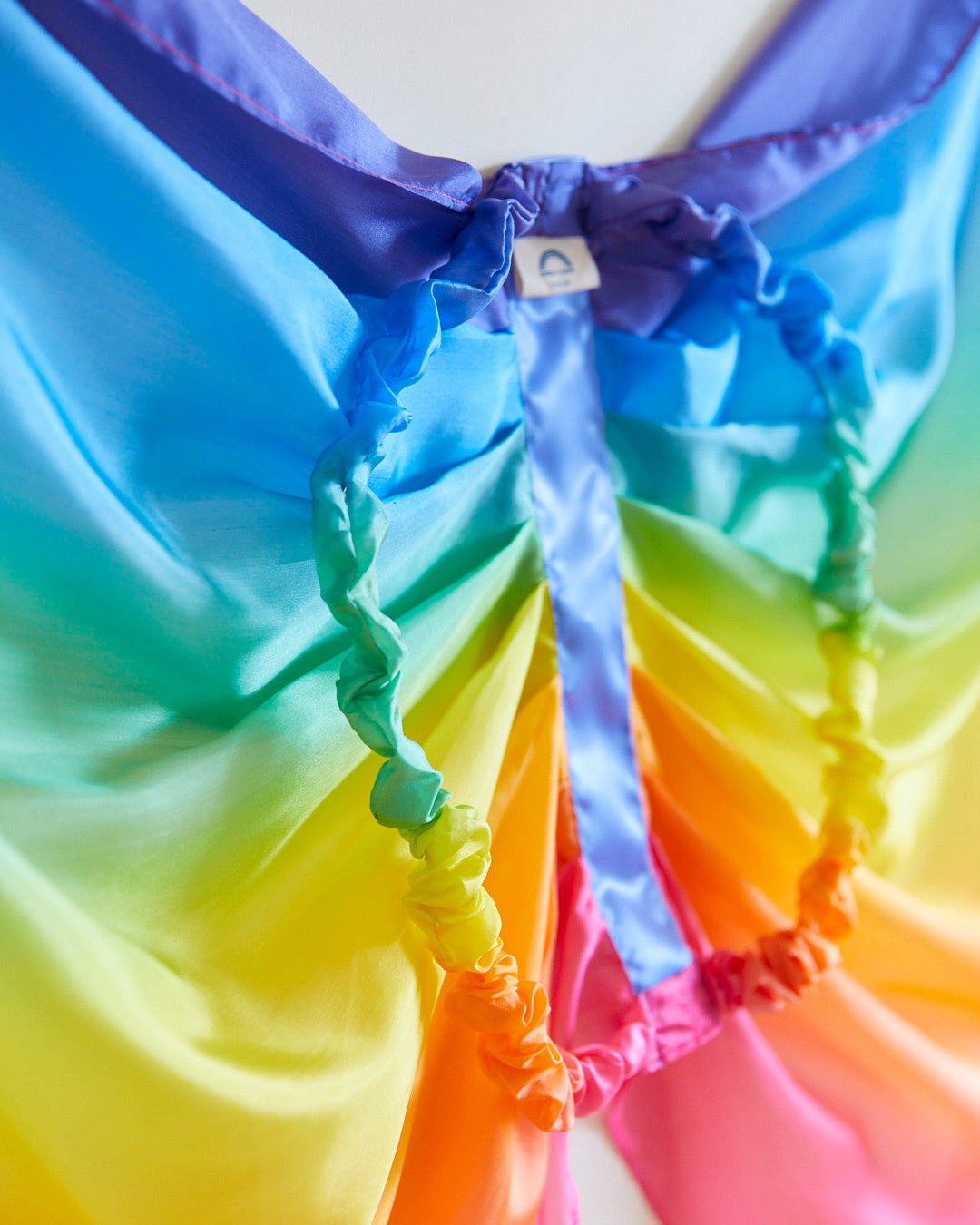 rainbow fairy silk wings (with thumb loops)