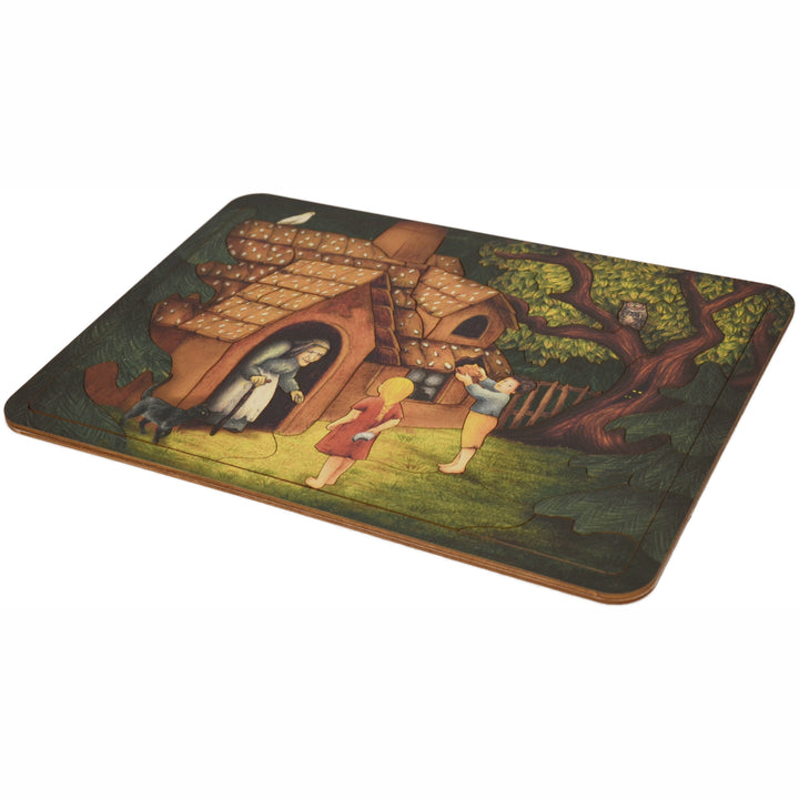 Hänsel and Gretel wooden puzzle