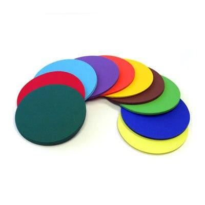 Round paper, 250 sheets assorted, heavyweight