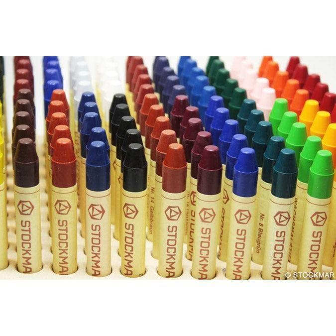 Stockmar wax stick crayons, singles