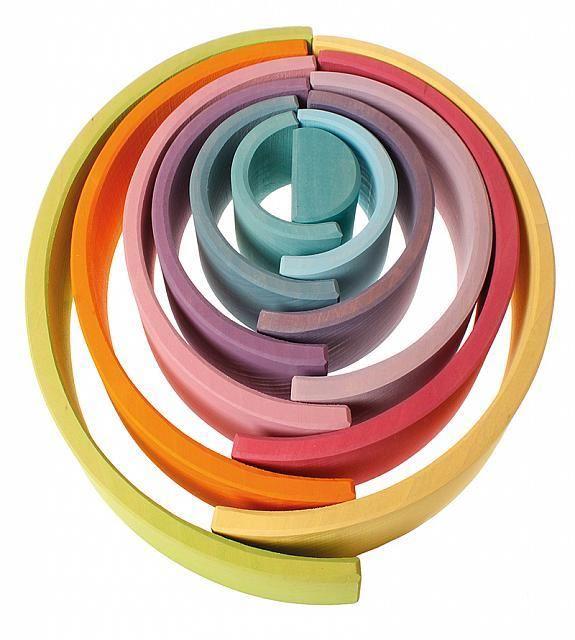 Grimms 12 piece pastel rainbow online