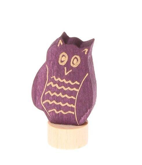 owl ornament for birthday ring