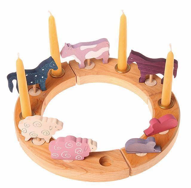 lying pink sheep ornament