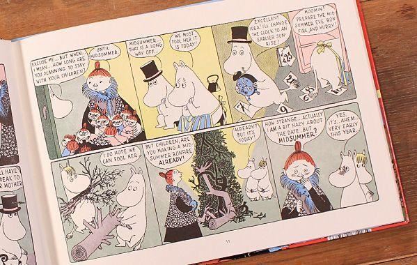 Moomin Builds a House comic book