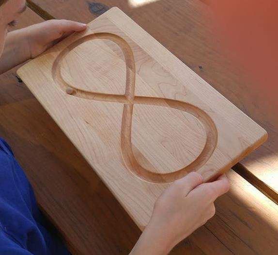 figure eight tracing board