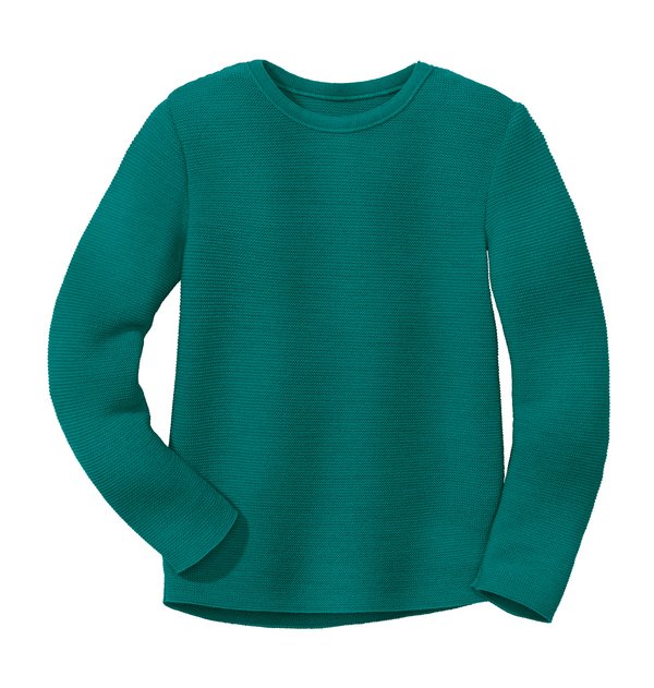 Disana organic merino left-knit sweater