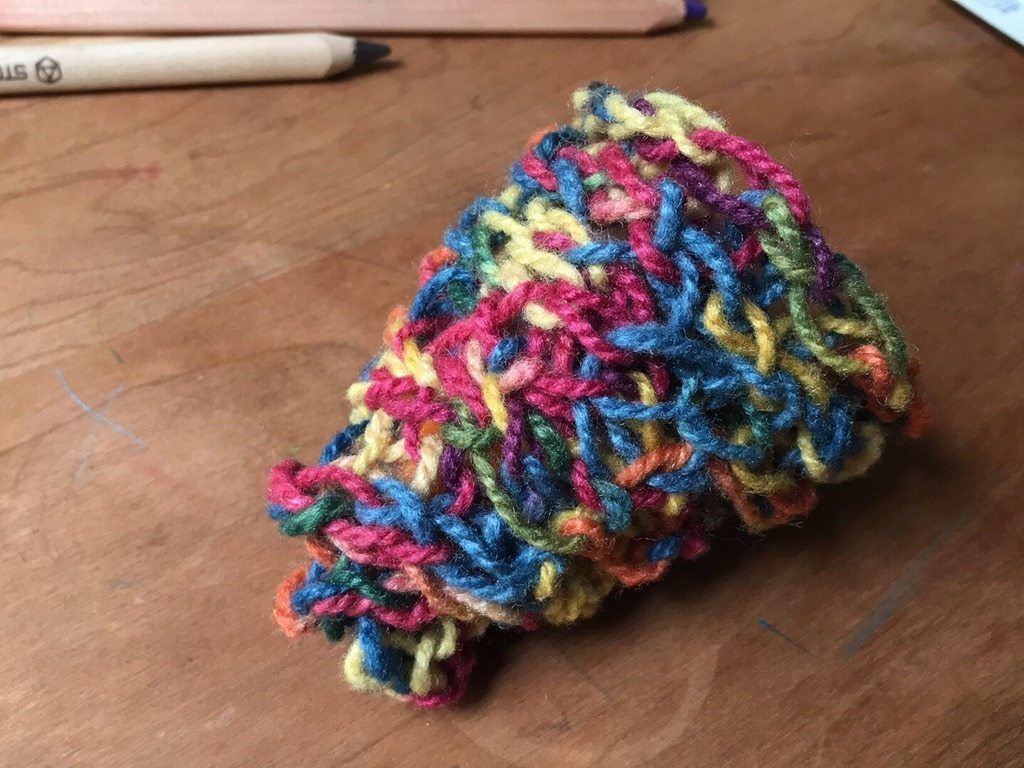 Plant-Dyed Rainbow Yarn