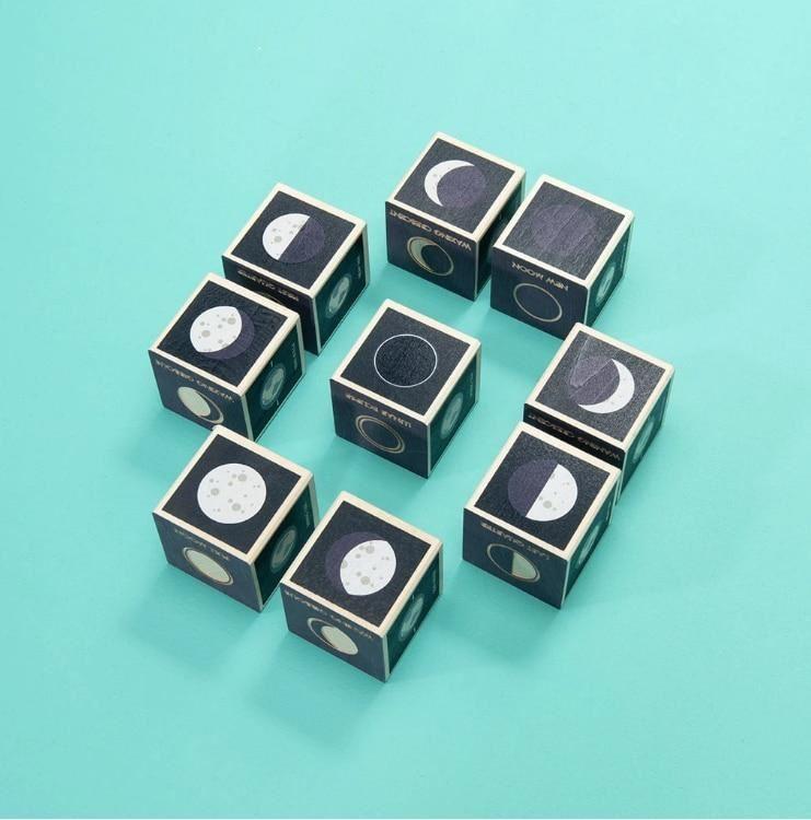 moon phase blocks