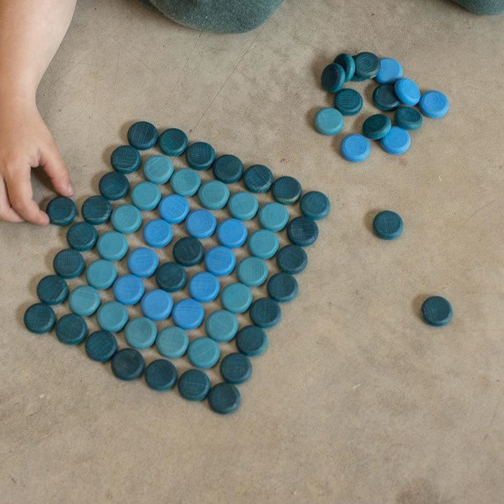 Grapat Mandala Coins, blues