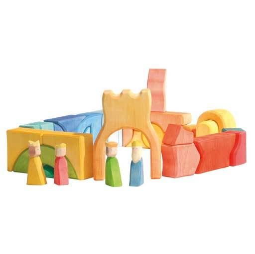 Ostheimer rainbow castle block set