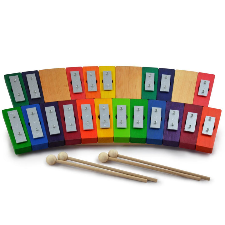 12 tone rainbow glockenspiel + halftone set