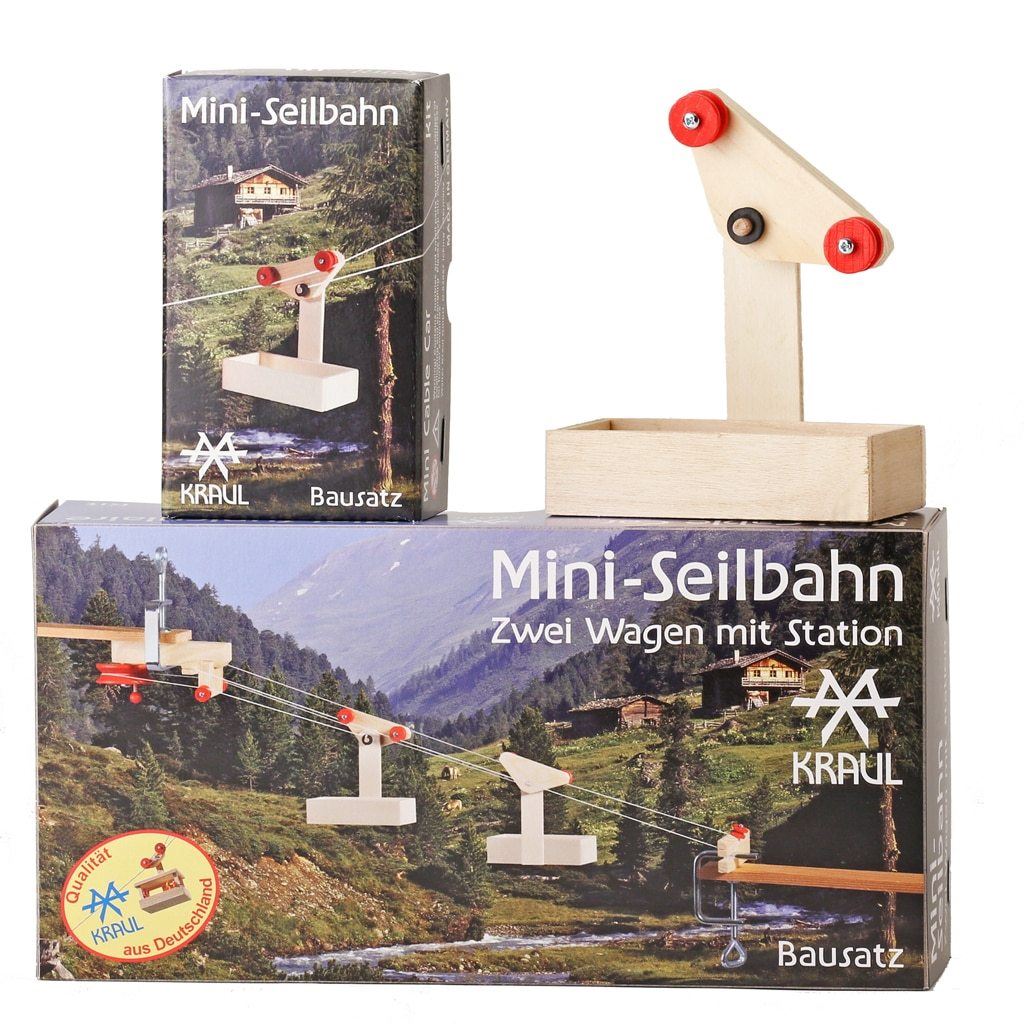 mini cable car 2-gondola kit