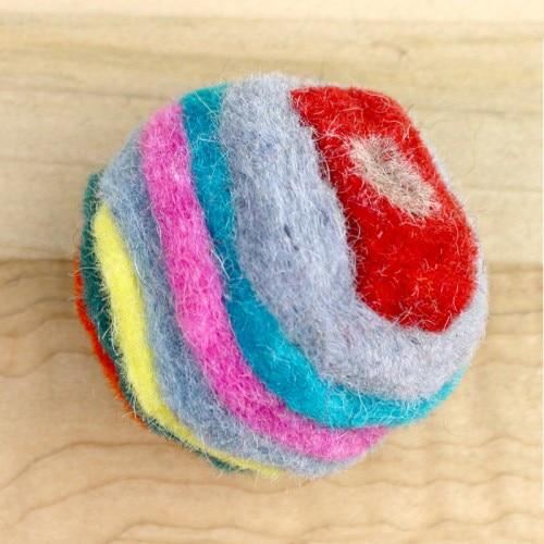 wool felt ball