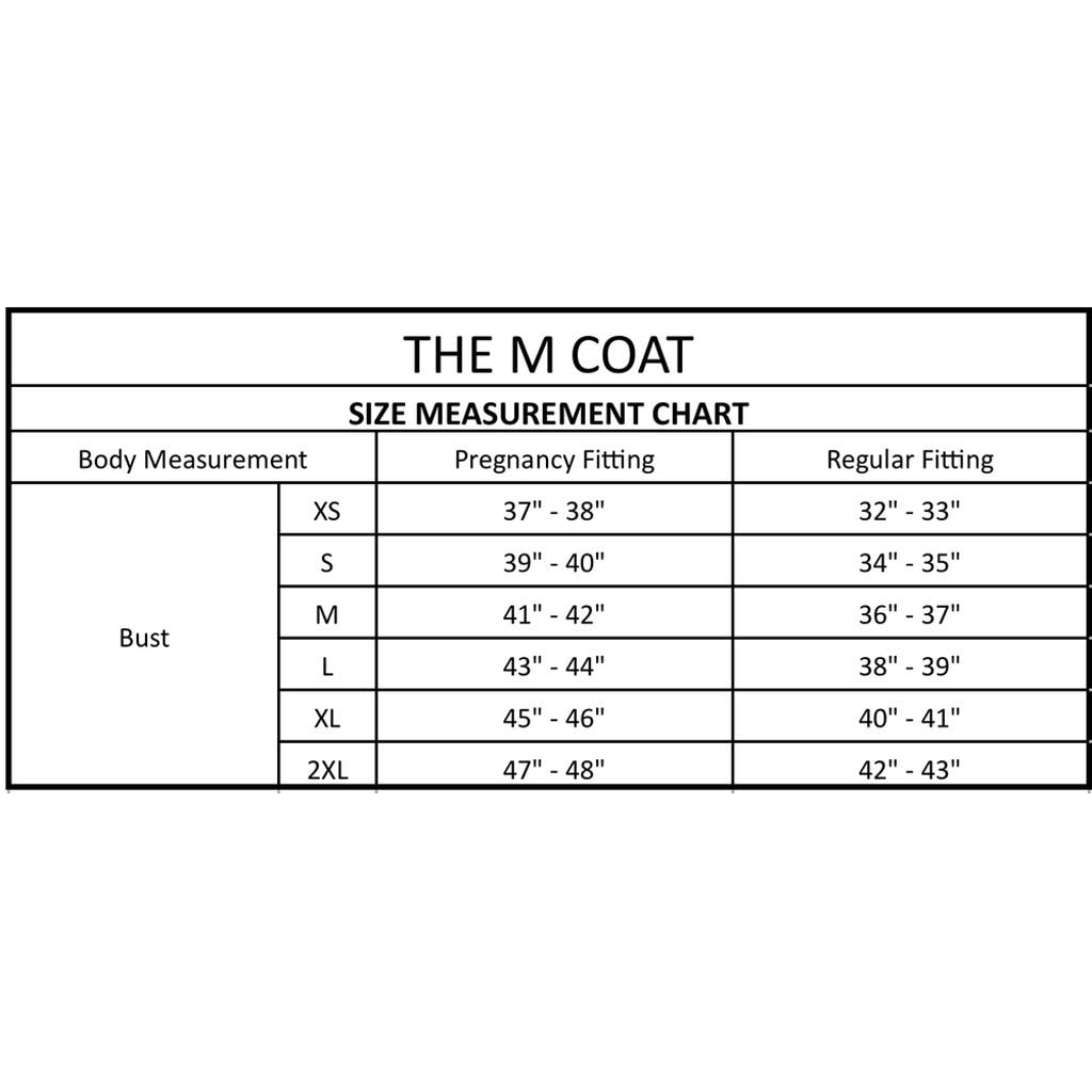 the m-coat maternity jacket