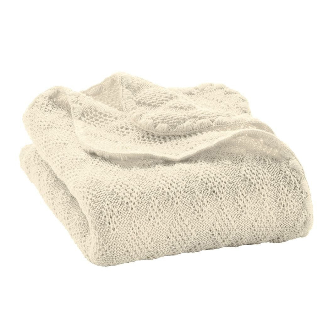 Disana knitted wool baby blanket Nest